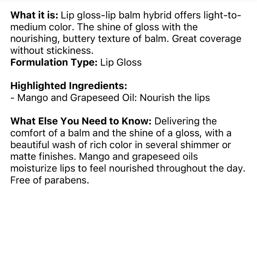 🌟SOLD🌟SEPHORA COLLECTION Colourful Lip Gloss Balm in Lava lamp 9mL - Picture 7 of 7